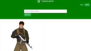 openclipart圖庫：Spetnatz-資源代表圖