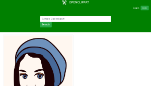 openclipart圖庫：Face, Avatar, Woman, Female, Beanie 1-資源代表圖