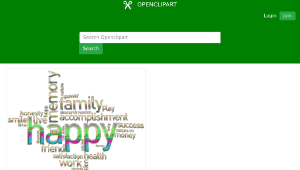 openclipart圖庫：Happy Family Word Cloud Enhanced No Background-資源代表圖