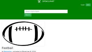 openclipart圖庫：Football縮圖