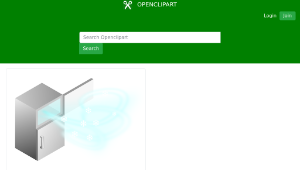 openclipart圖庫：Refrigerator-資源代表圖