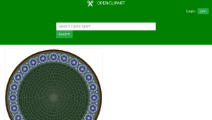 openclipart圖庫：Fancy Mucha Circle縮圖