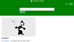 openclipart圖庫：reaper縮圖