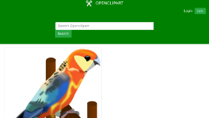 openclipart圖庫：Parrot-資源代表圖