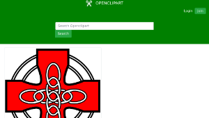 openclipart圖庫：Celtic Cross-資源代表圖