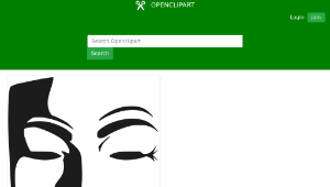 openclipart圖庫：anonymous mask-資源代表圖