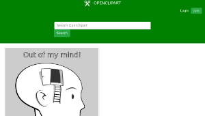 openclipart圖庫：Mondspeer - Avatar (Out of my mind!)