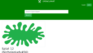 openclipart圖庫：Splat 12 (NicholasJudy456)-資源代表圖