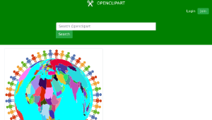 openclipart圖庫：Prismatic Diverse Human Family-資源代表圖