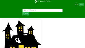 openclipart圖庫：Haunted House Remix-資源代表圖