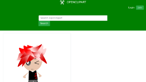 openclipart圖庫：550226 A Red Haired Guy-資源代表圖