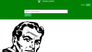 openclipart圖庫：Hero Face-資源代表圖