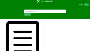 openclipart圖庫：Page-資源代表圖
