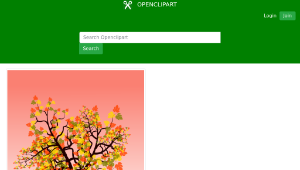 openclipart圖庫：Tree #9縮圖