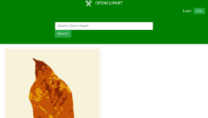 openclipart圖庫：Fall leaves with color 3-資源代表圖