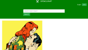 openclipart圖庫：Retro lovers-資源代表圖