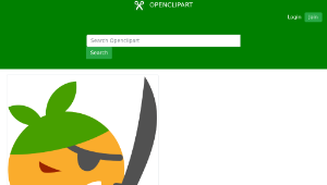 openclipart圖庫：Smiley Clem Pirate-資源代表圖