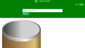 openclipart圖庫：Cannister縮圖