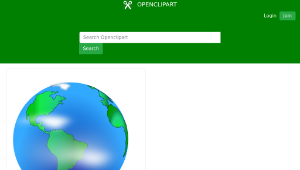 openclipart圖庫：Planeta Tierra, Planet Earth縮圖