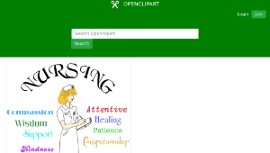 openclipart圖庫：Nursing Career 2