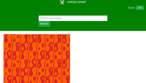 openclipart圖庫：Background pattern 42 (two-colour)-資源代表圖