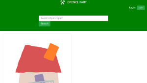 openclipart圖庫：Crooked house 2-資源代表圖