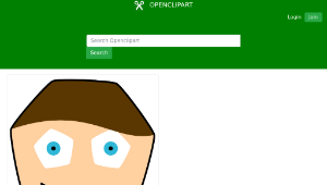 openclipart圖庫：Polygon Face