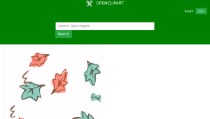 openclipart圖庫：Leaf Boys Leaves 2-資源代表圖