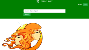 openclipart圖庫：Gemini 2 (isolated)-資源代表圖