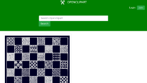 openclipart圖庫：Chessboard縮圖