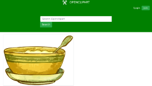 openclipart圖庫：Bowl-資源代表圖