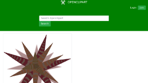 openclipart圖庫：bromelia-06-資源代表圖