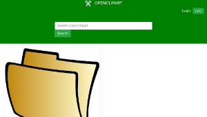 openclipart圖庫：Raseone Folder-資源代表圖