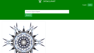 openclipart圖庫：Snowflake Art-資源代表圖