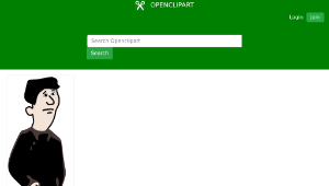 openclipart圖庫：Boy Standing-資源代表圖