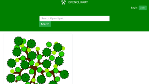 openclipart圖庫：tree-14縮圖