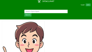 openclipart圖庫：Business man - advice - version 2-資源代表圖