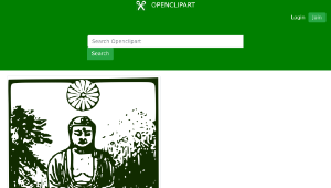 openclipart圖庫：Kamakura Daibutsu-資源代表圖