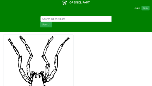 openclipart圖庫：spider-資源代表圖