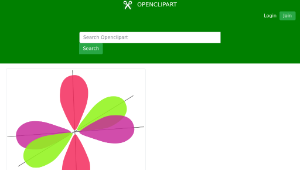 openclipart圖庫：Orbitals-資源代表圖