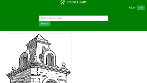 openclipart圖庫：Belfry縮圖