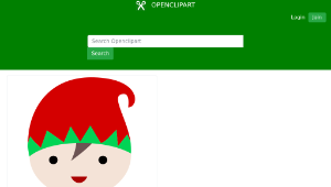 openclipart圖庫：Elf-資源代表圖