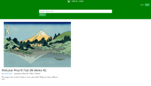openclipart圖庫：Hokusai-Mount Fuji-36-Views-42縮圖