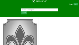 openclipart圖庫：Shield #7縮圖