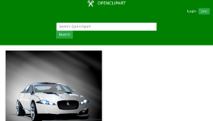 openclipart圖庫：dream-car branco - REMIX縮圖