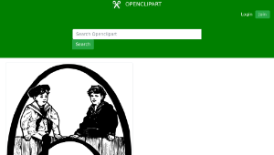 openclipart圖庫：Nothing To Do - Frame縮圖