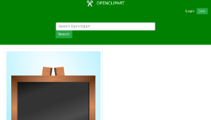 openclipart圖庫：Blackboard縮圖
