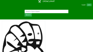 openclipart圖庫：Deaf Alphabet E-資源代表圖