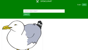 openclipart圖庫：Seagull-資源代表圖
