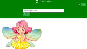 openclipart圖庫：Colorful Fairy-資源代表圖